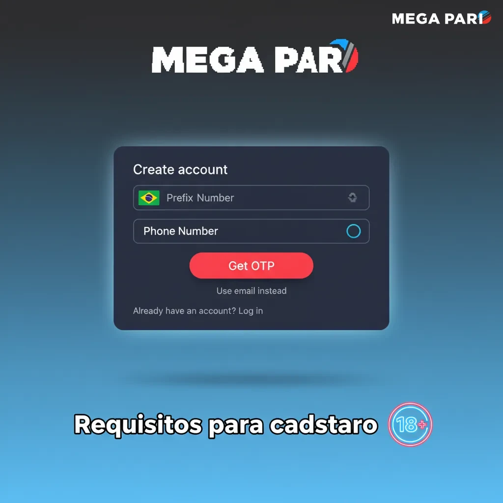 Infográfico de requisitos de cadastro: 18+, envio de documento e CPF, comprovante de endereço, uma conta, dados exatos.