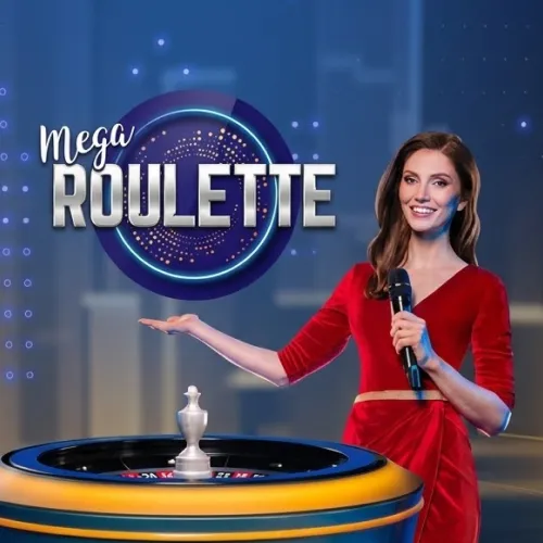 Mega Roulette ao vivo com 97,30% RTP e números turbinados no MegaPari Brasil.