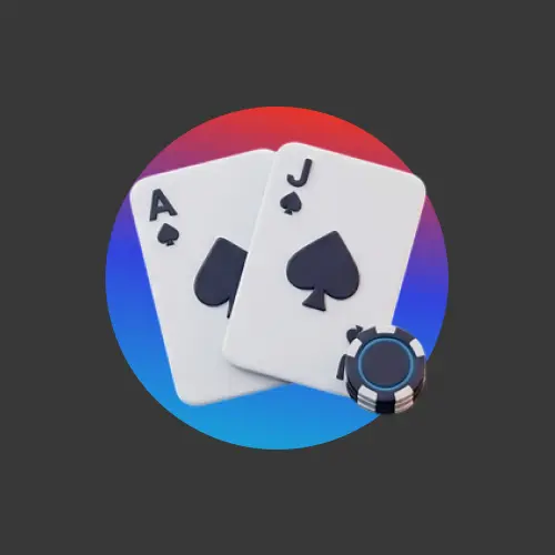 Blackjack ao vivo no MegaPari Brasil com Azure, Infinite, Speed e Power Blackjack.