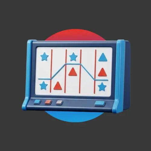 Vídeo slots de 5 rolos no MegaPari Brasil com Book of Dead e Starburst.