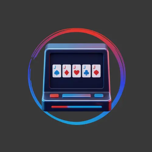 Video poker on MegaPari Brasil with Jacks or Better, Deuces Wild, and Joker Poker.