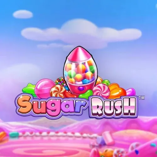 Sugar Rush slot com 96,50% RTP e multiplicadores em cascata no MegaPari Brasil.